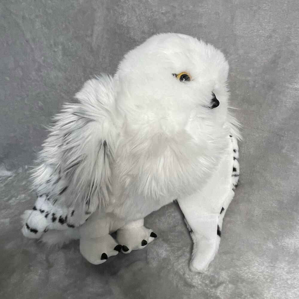 Harry Potter Owl Hedwig Collector Plush Wizarding World Noble Collection 12” - Picture 3 of 12